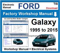 Ford Galaxy Service Repair Workshop Manual